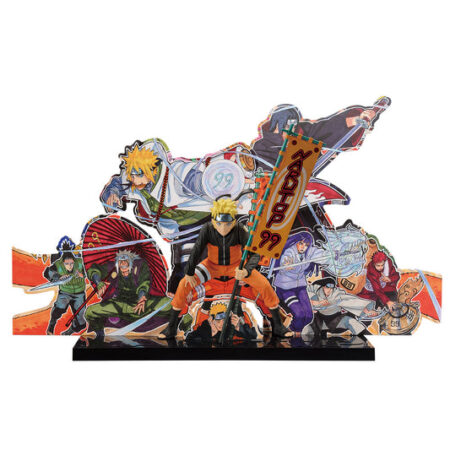 NARUTOP99 - Sumptuous and Gorgeous Ninja Picture Scroll - Naruto Uzumaki Figure (NARUTOP99 Commemorative background panel illustrated by Masashi Kishimoto is included.）Ichiban-Kuji