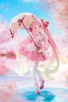 Hatsune Miku AMP+ Figure - Sakura Dress Ver.